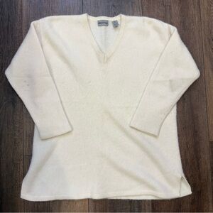 Vintage 90s Allison Paige lambs wool and angora rabbit hair sweater